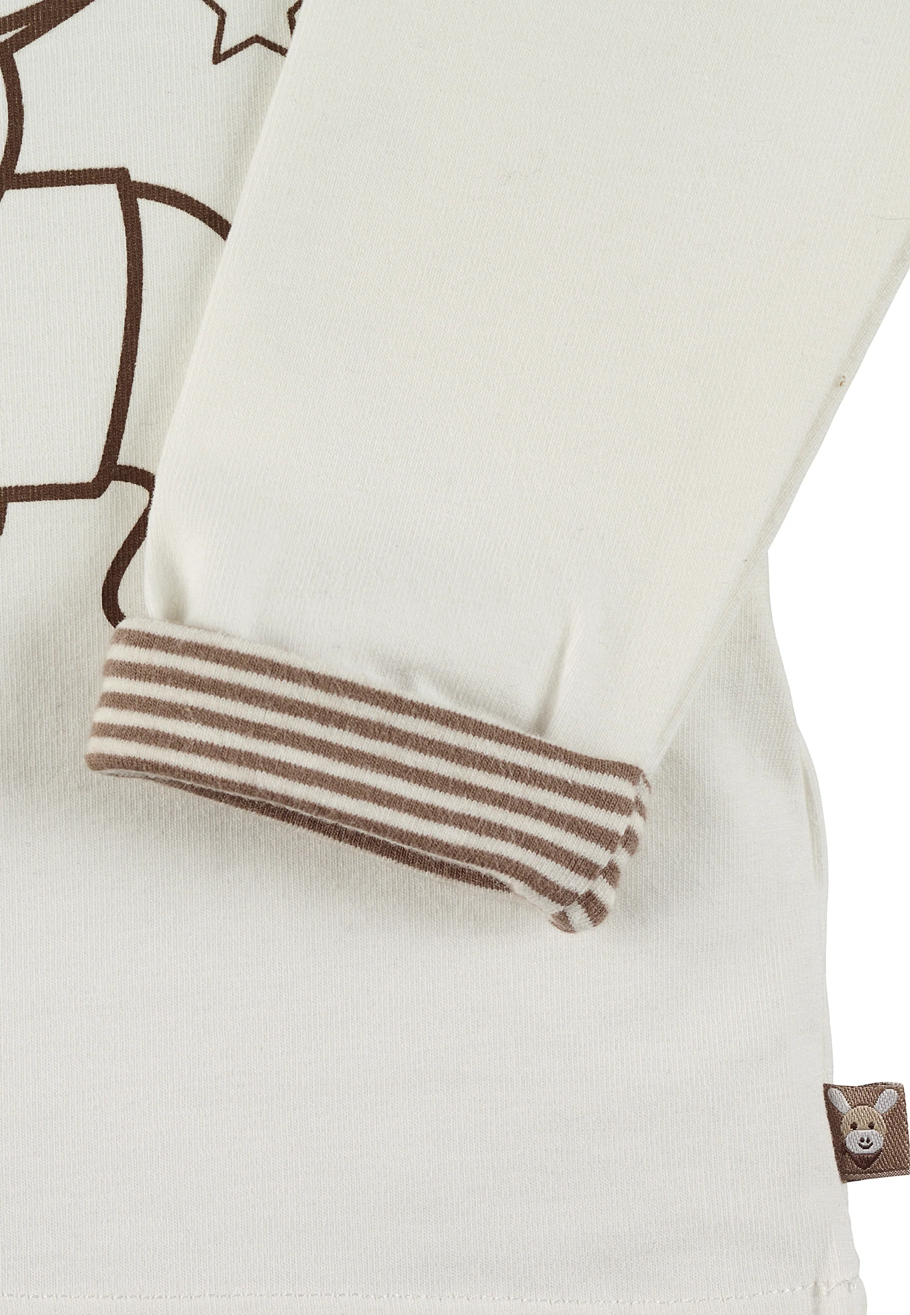GOTS Langarm-Shirt Esel Emmi aus Single Jersey