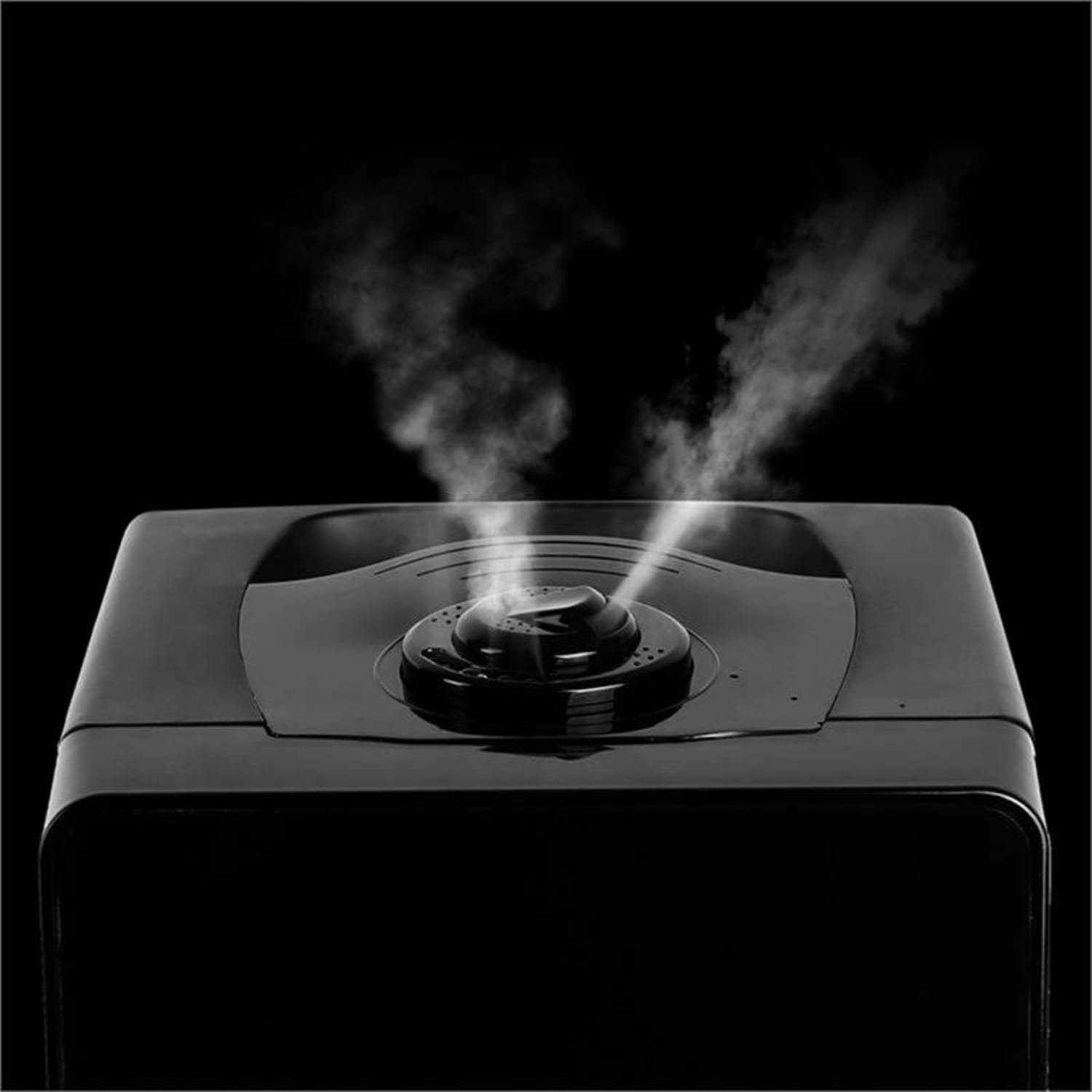 Klarstein Luftbefeuchter Monaco Digitaler Ultraschall-Luftbefeuchter schwarz, 6 l Wassertank