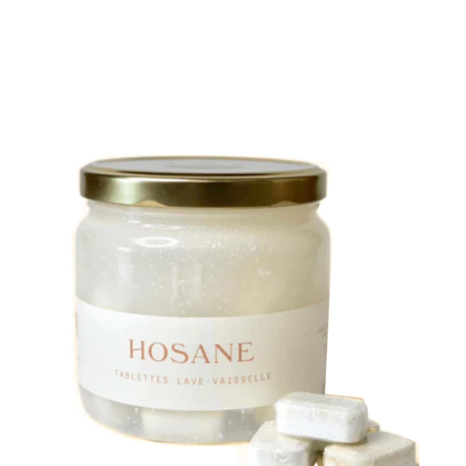 hosane Pot + 42 Tablettes Lave Vaisselle Pot Rechargeable