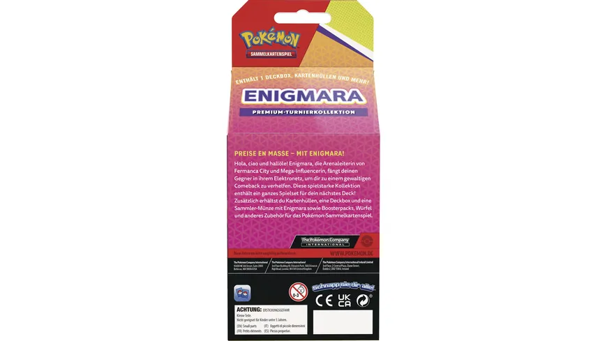 POKÉMON Sammelkartenspiel - Premium-Turnierkollekt Enigmara