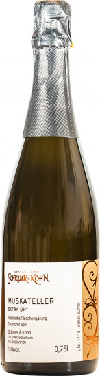 Muskateller brut - Wein- und Sektgut Schreier