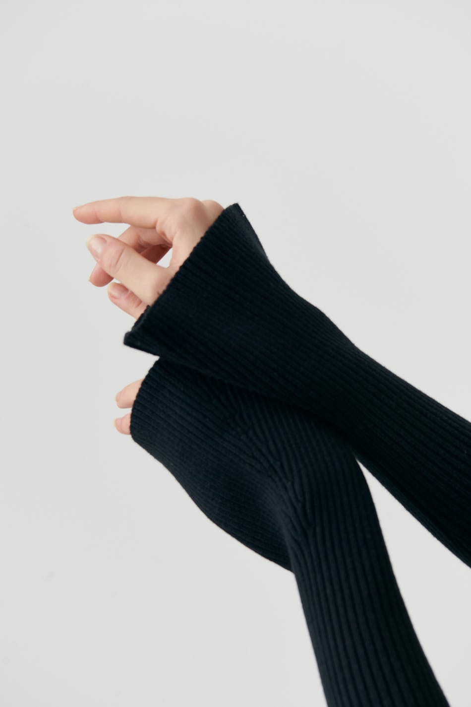 Midi knitted dress