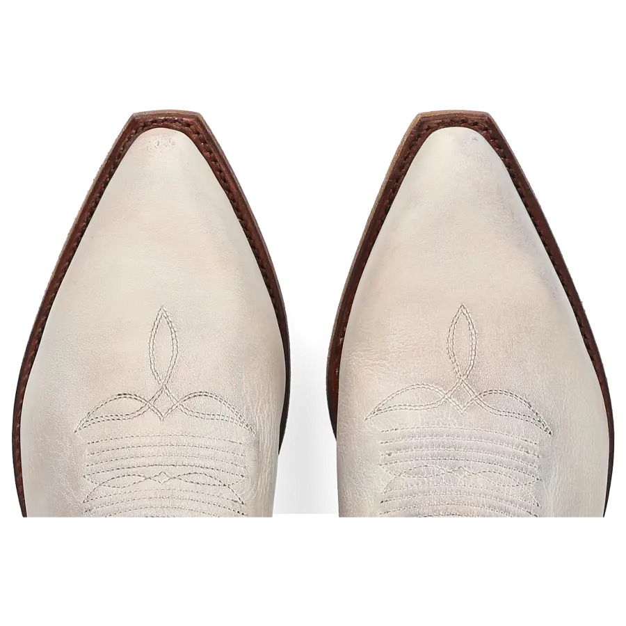 Sendra - Cowboystiefel 16971 Kalbsleder - beige