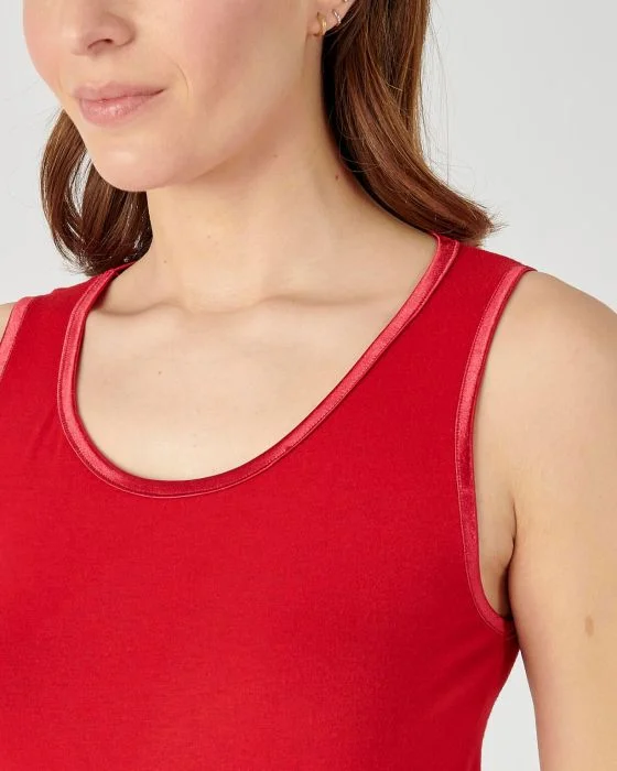Débardeur Thermolactyl Sensitive biais satin