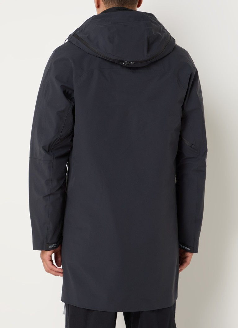 Krakatau QM481 parka with zip pockets