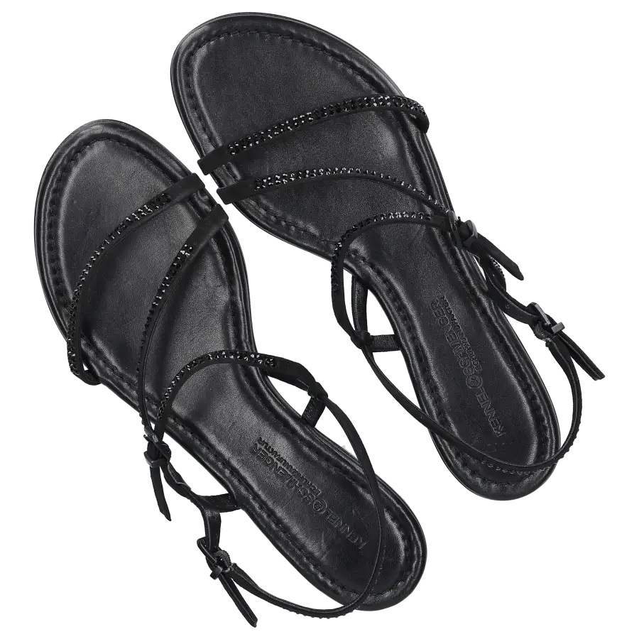 Kennel & Schmenger - Sandalen ELLE Veloursleder - schwarz