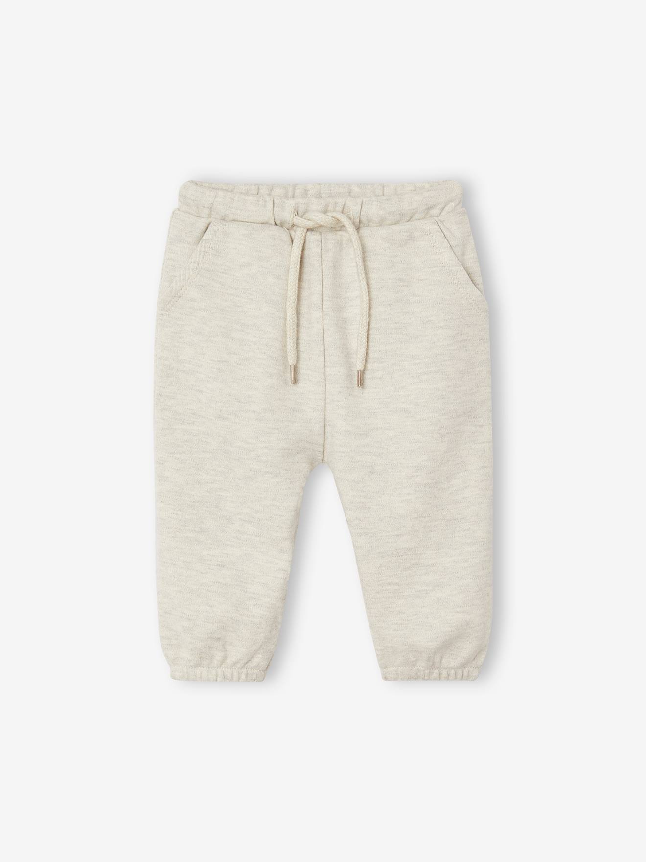 Vertbaudet Baby-Set: Sweatshirt & Hose, personalisierbar Oeko-Tex - blush