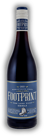 African Pride Wines, Footprint, Shiraz, 2021, Western Cape  African Pride Wines, Footprint, Shiraz, 2021, Western Cape   Jahrgang 2021 - 0,75	 Liter - Vol 14,5%
