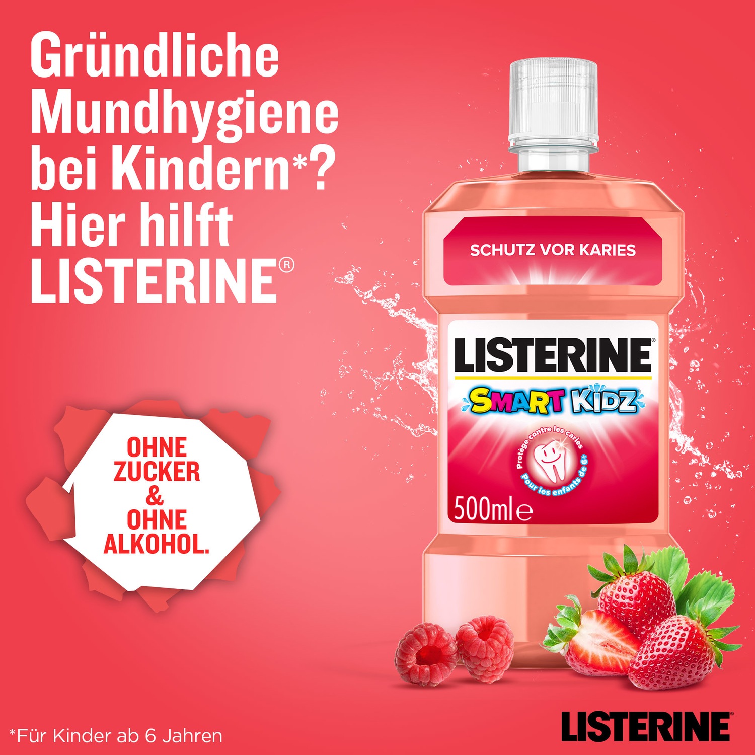 SMART KIDZ Beerengeschmack Mundspülung