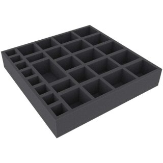 Feldherr 285 mm x 285 mm x 50 mm Schaumstoffeinlage für Brettspiele