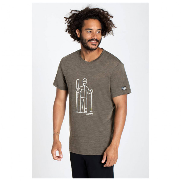 super.natural - Skieur Tee - Merinoshirt