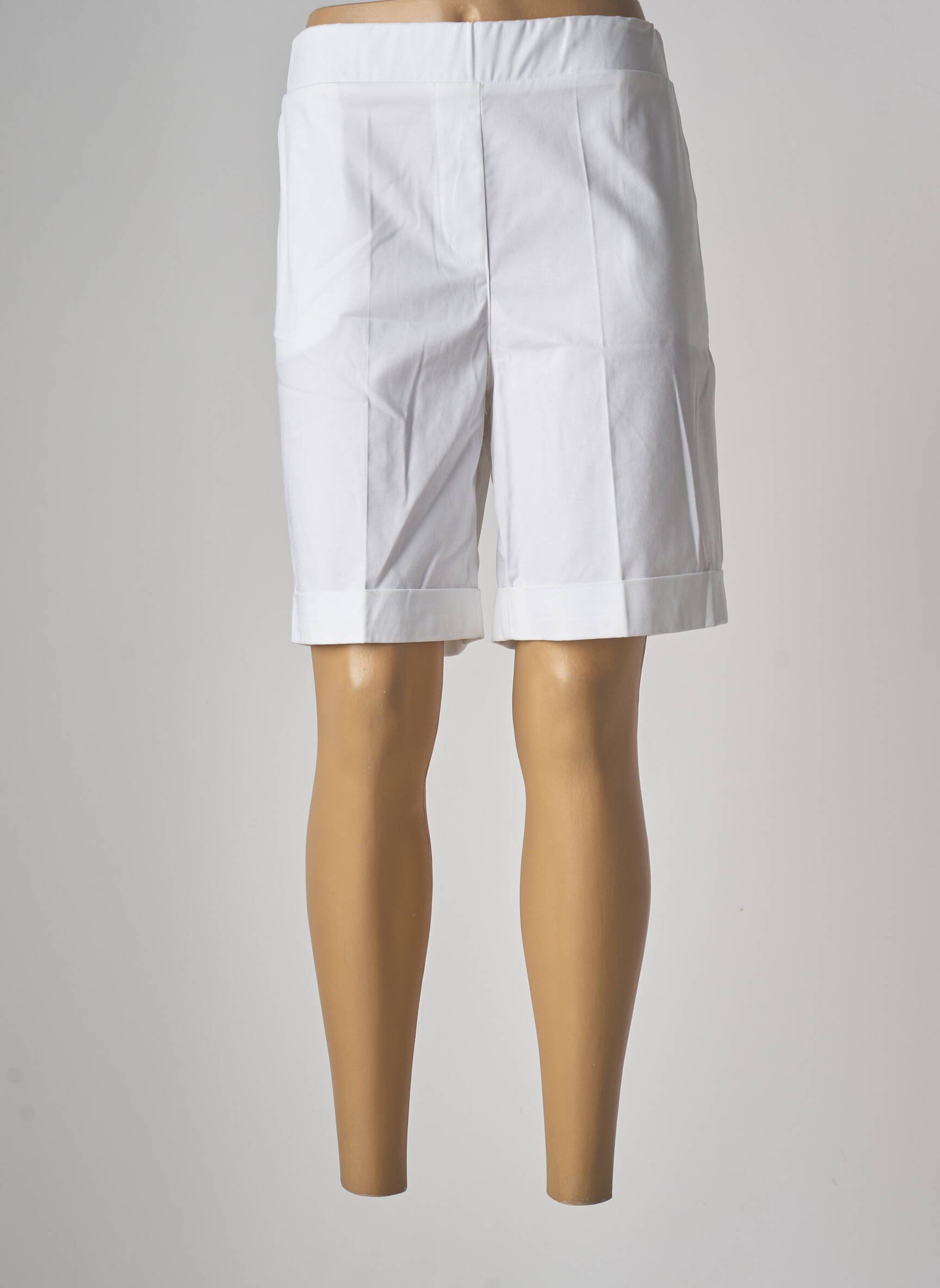 Tinta Style Bermudas Femme couleur blanc
