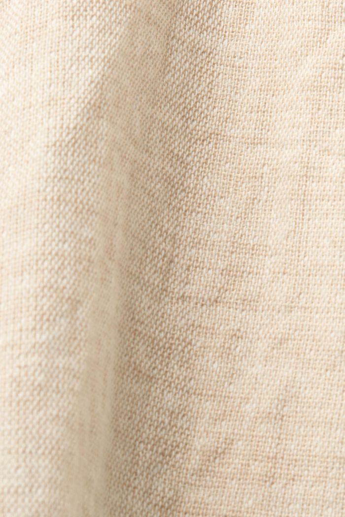 Leichte Jacke aus Baumwolle-Leinen-Mix
