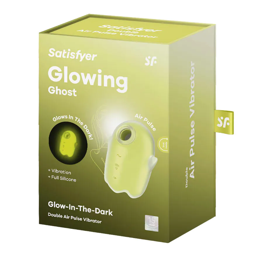 Satisfyer Glowing Ghost Intimmassageapparat Gul