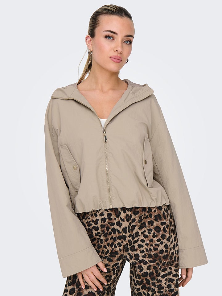 ONLY Übergangsjacke in Beige günstig kaufen