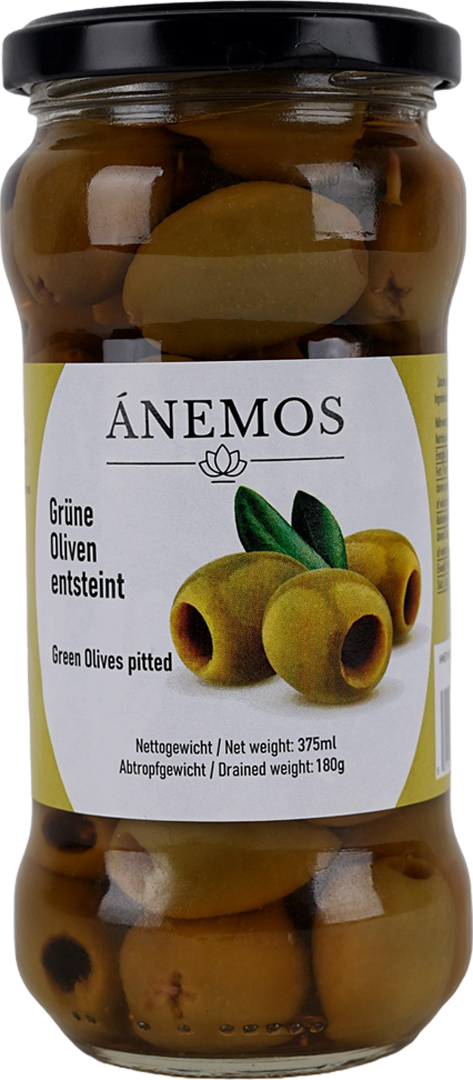 Anemos Grüne Oliven entsteint
