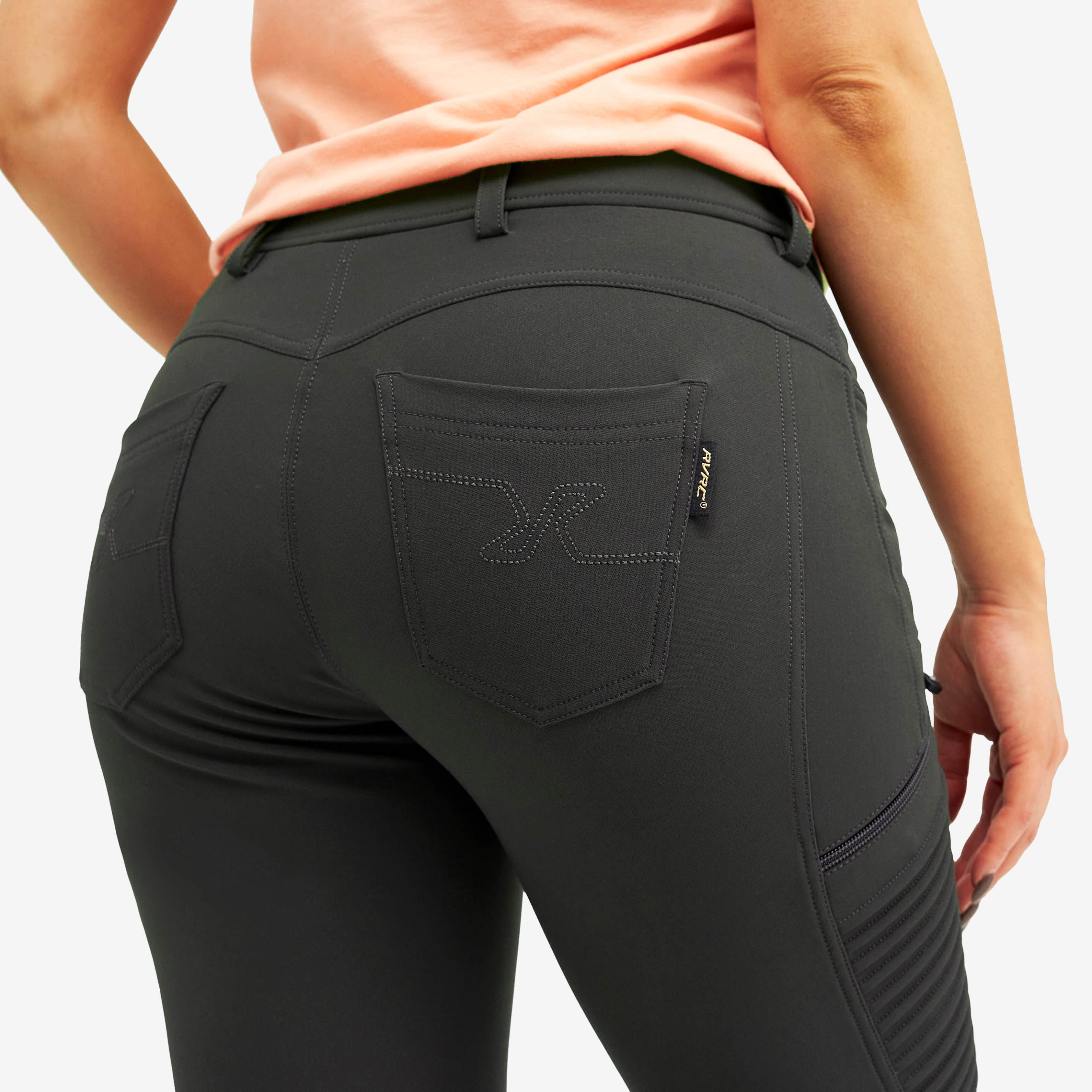 Pusher Outdoor Jeans Femme Anthracite
