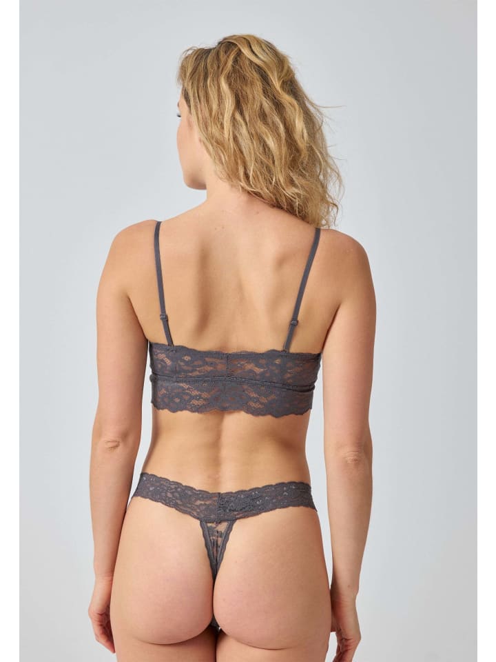 SNOCKS Spitzen-BH Damen 1 Stück in Grau günstig kaufen
