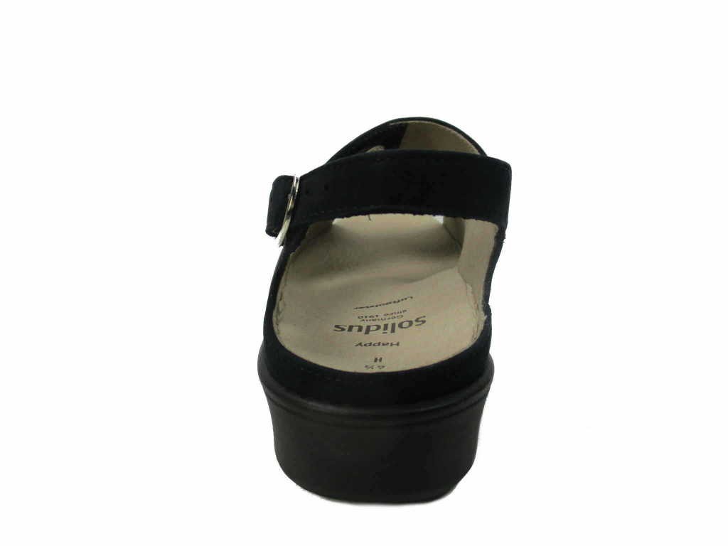 SOLIDUS Komfort Sandalen blau Happy