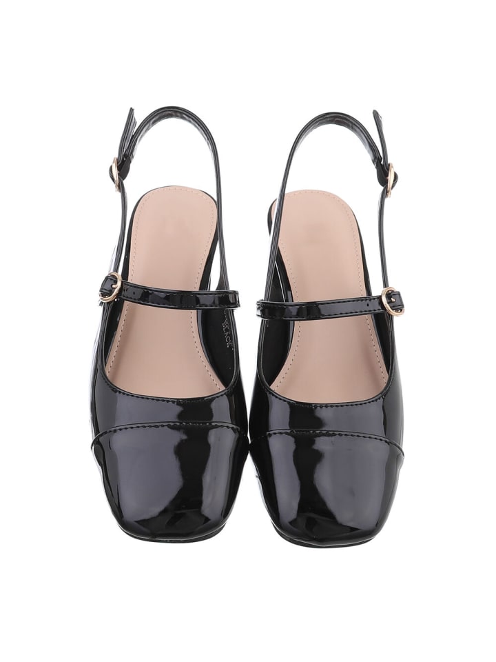 Ital-Design Pump in Schwarz günstig kaufen