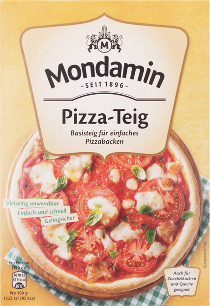 Mondamin Pizza-Teig