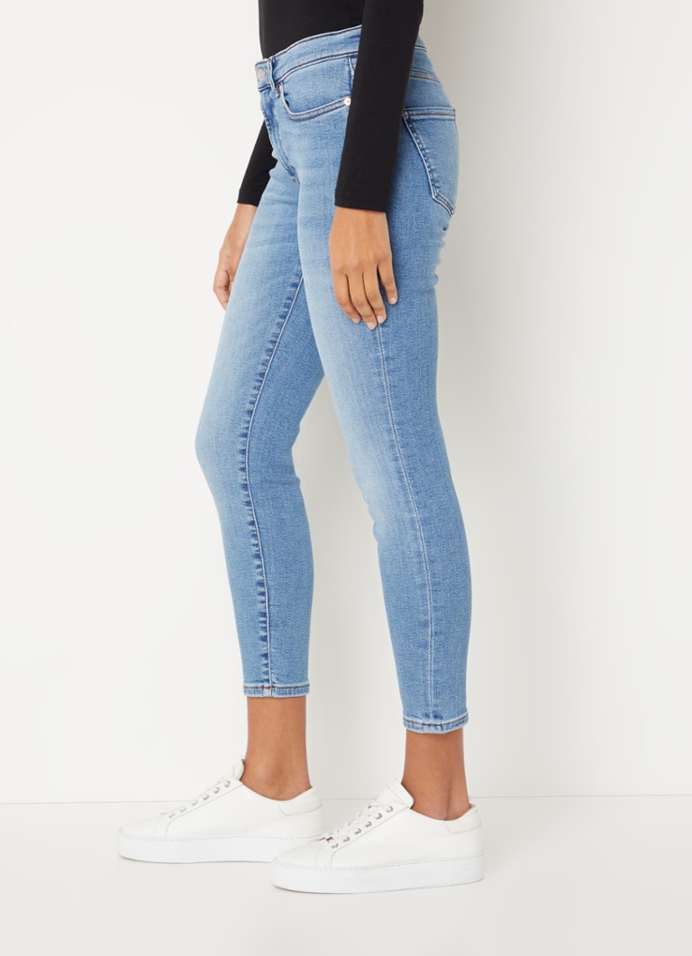 Blugi HUGO BOSS 932 cu talie medie, croială slim, spălare medie