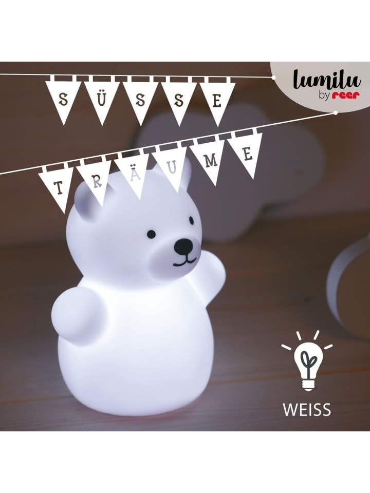 Reer lumilu Mini Zoo bear in Weiß ab 0 Monate günstig kaufen onesize