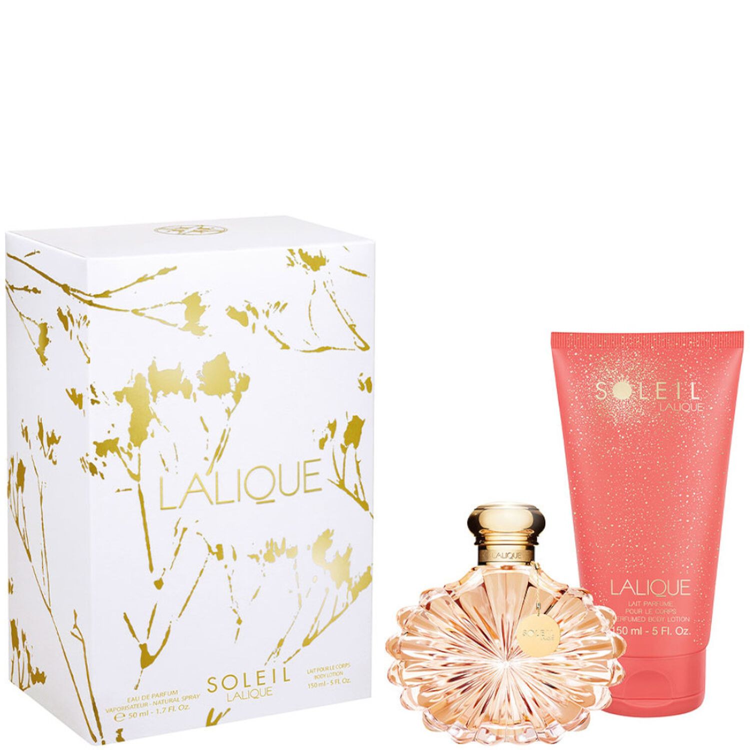 Lalique Soleil Lalique Coffret Eau de Parfum 50 ml + Lait Parfumé 150 ml