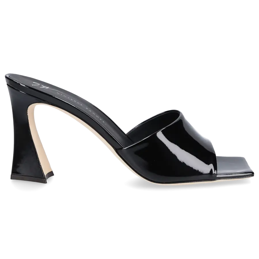 Giuseppe Zanotti - Pantoletten SOHLENE Lackleder - schwarz