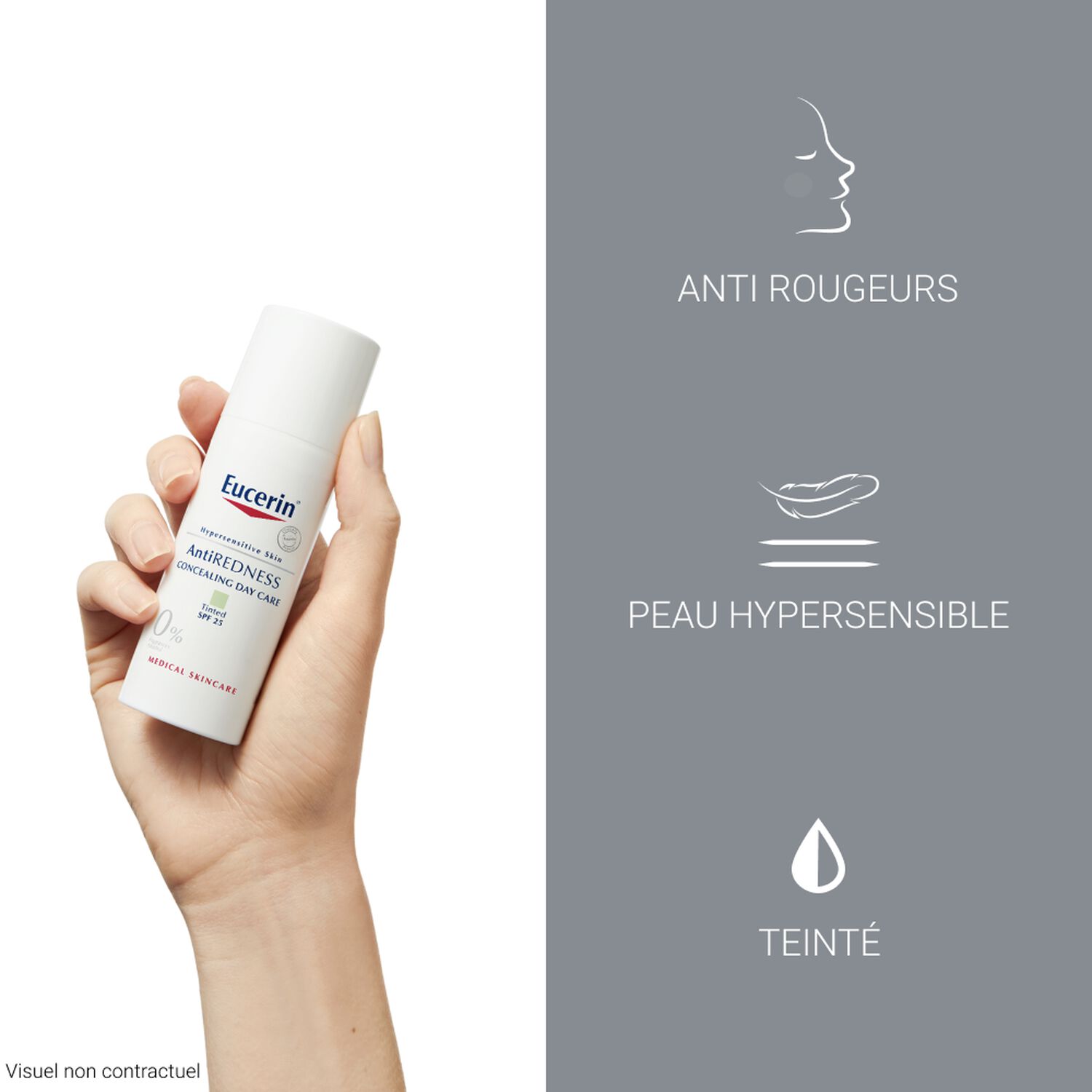 Eucerin AntiRougeurs SPF25+ Soin De Jour Correcteur Teinté