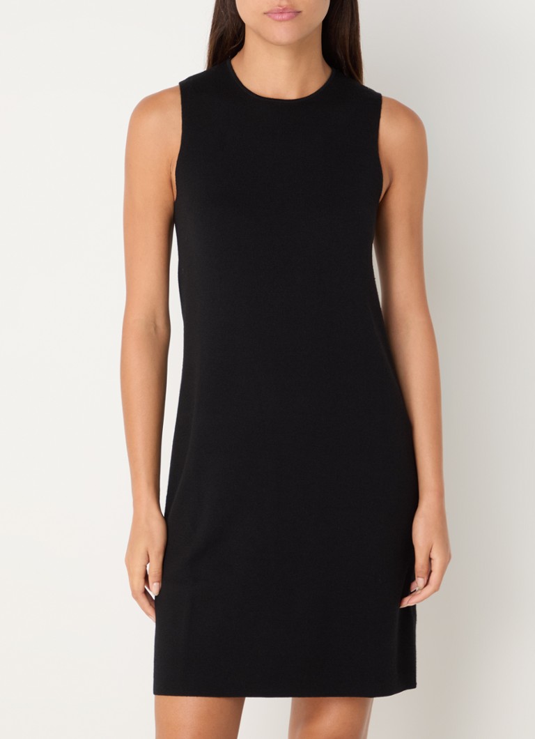Calvin Klein Fine-knit mini dress in wool blend