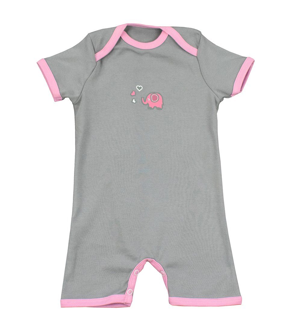 Schlummersack Strampler Baby-Strampler kurzarm 2er-Pack OEKO-TEX zertifiziert