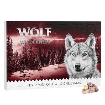 12 kg Wolf of Wilderness + Adventskalender gratis!