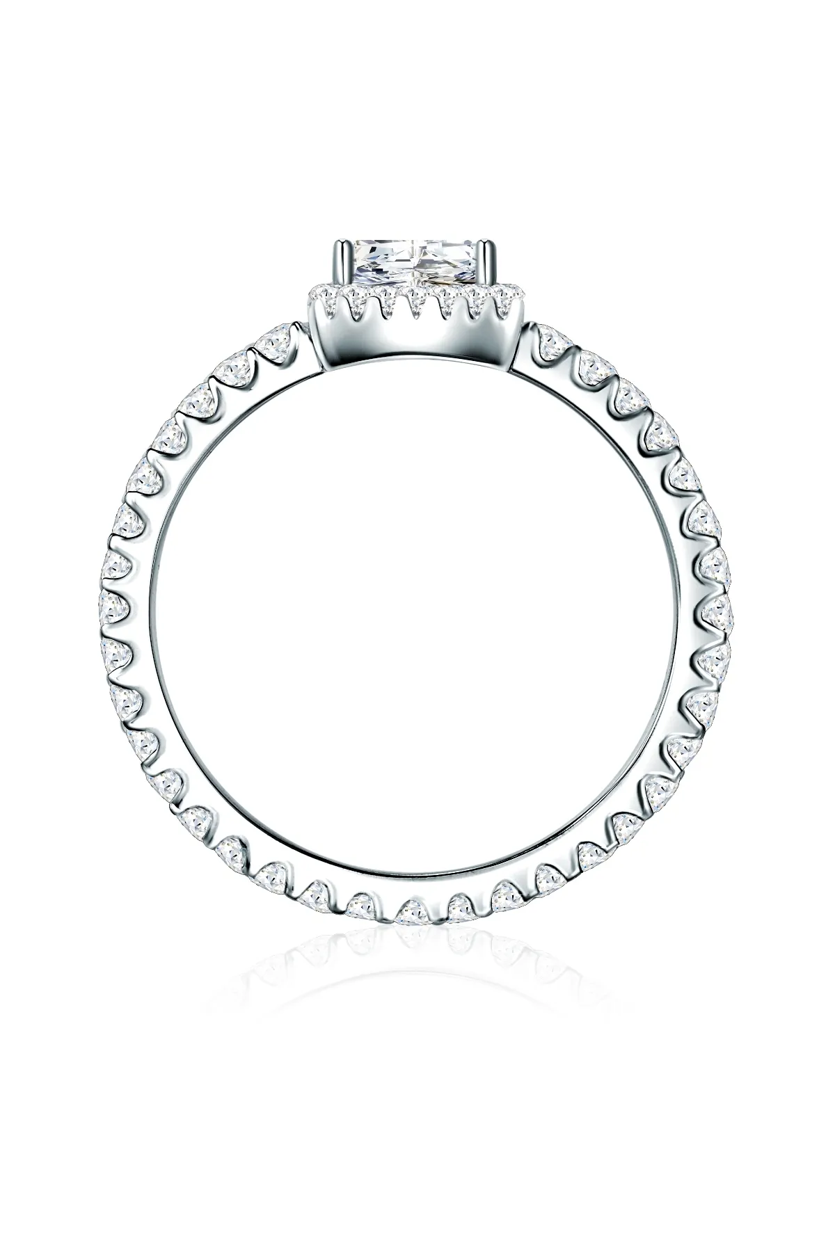 Trilani  Silberring Ring Sterling Silber Zirkonia weiß