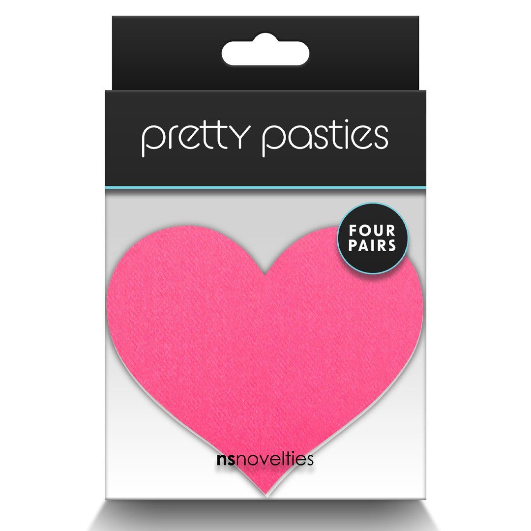NS Novelties Brustwarzenabdeckung 4 Paar Nippelpasties Herze Nippelsticker