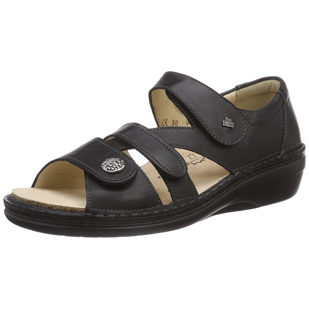 FINN COMFORT Komfort Sandalen schwarz