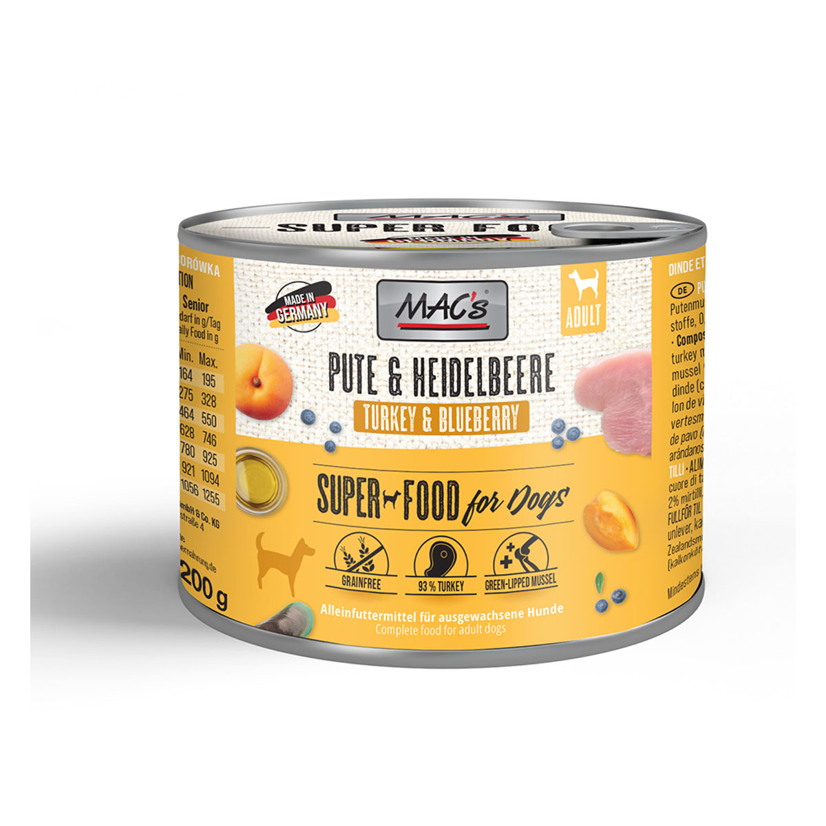 MAC's Dog Pute und Heidelbeeren günstig kaufen bei ZooRoyal