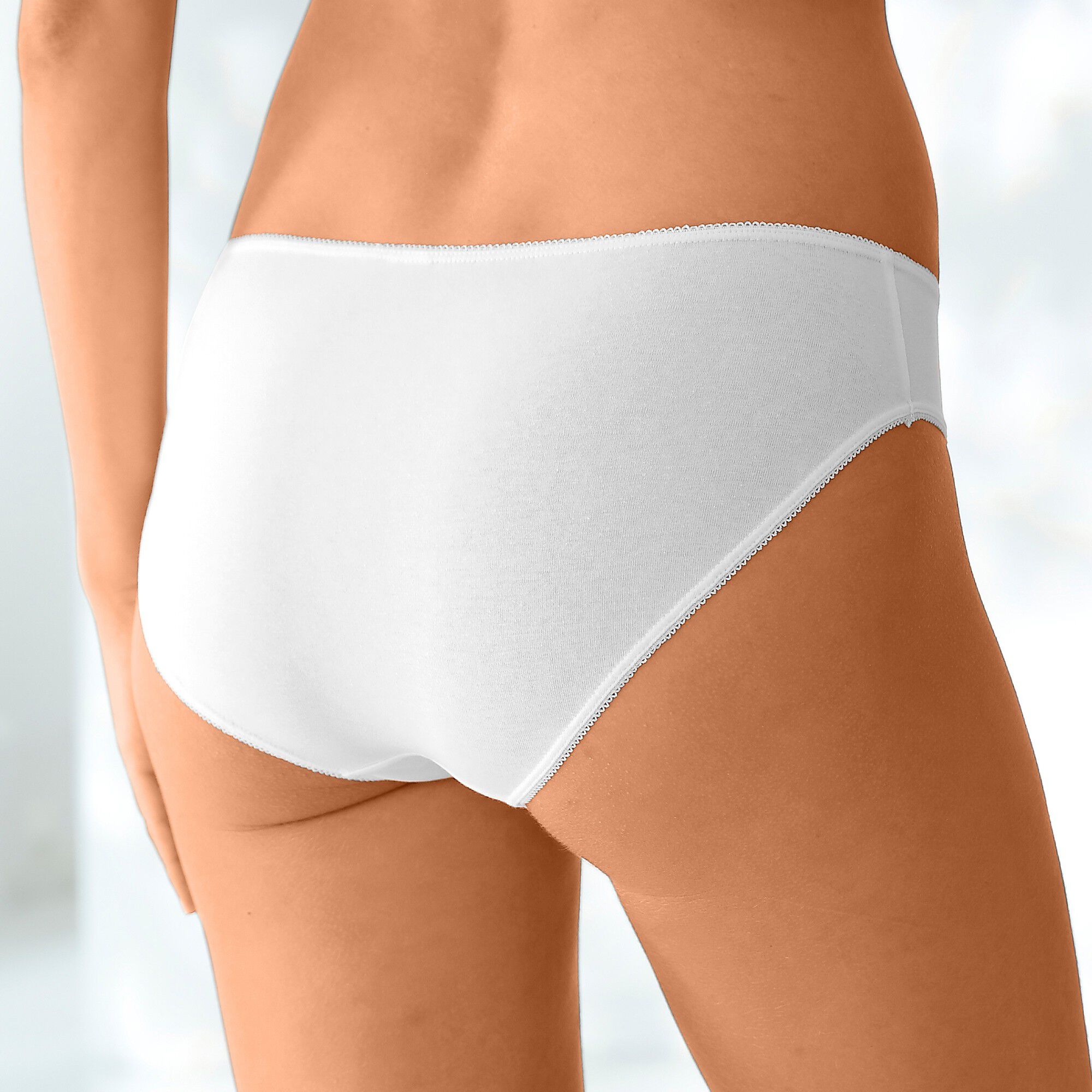 Culotte forme midi coton stretch