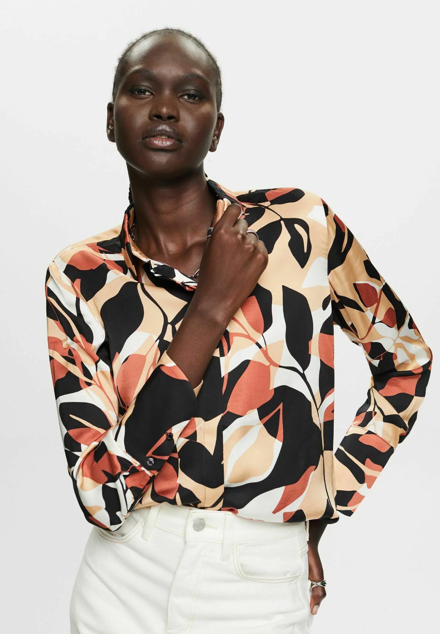 Esprit Collection MIT ALLOVER-MUSTER - Camisa