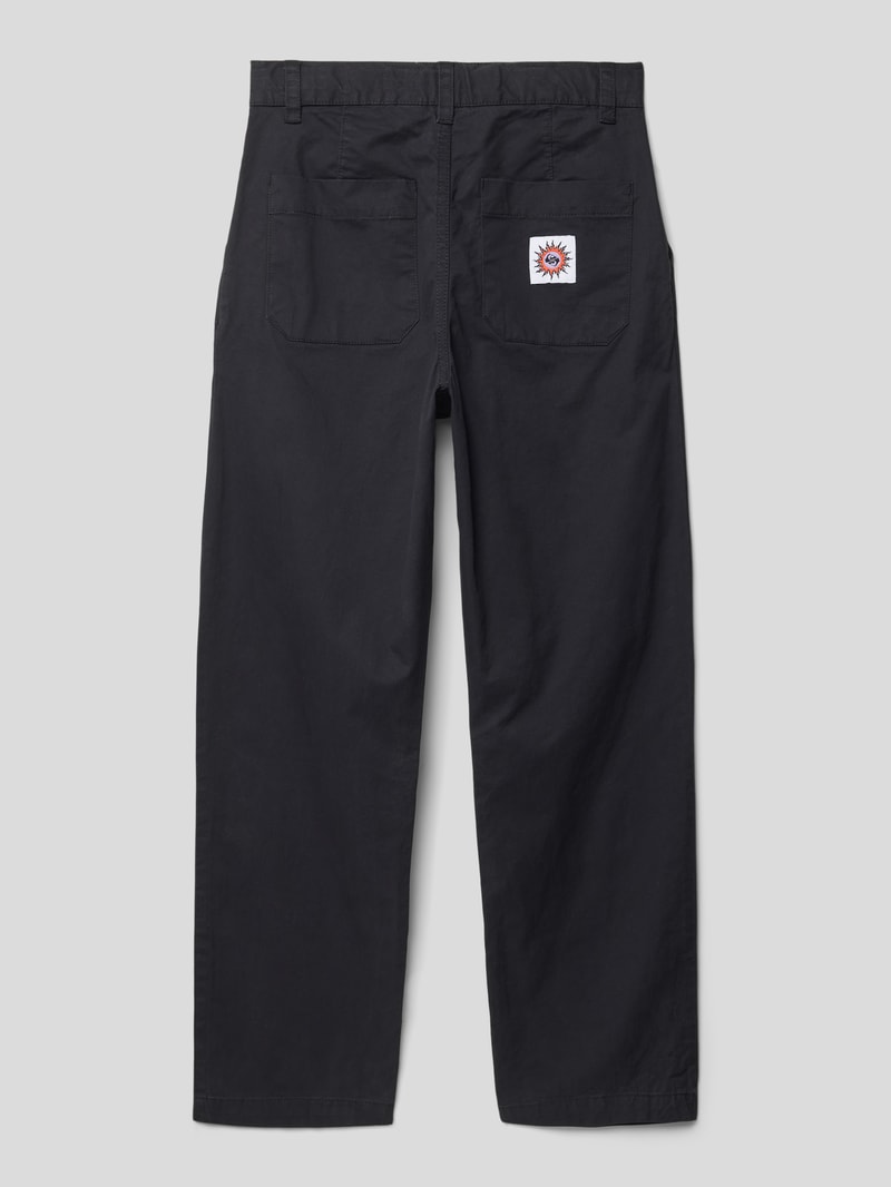Hose mit Label-Details Modell 'RADICAL TIMES' in schwarz
