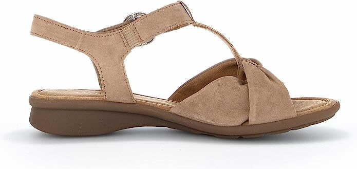 GABOR Riemchen Sandalen beige Komfort Riemchensandalette, Beige