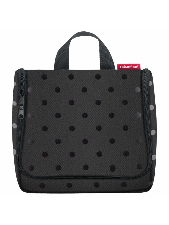 Reisenthel cosmetics toiletbag - Kulturbeutel 20 cm (glossy dots black) in glossy dots black günstig kaufen onesize