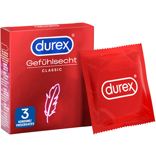 DUREX Gefühlsecht Kondome  3 St  Kondome
