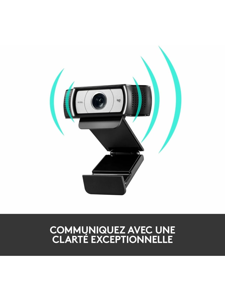 Logitech Webcam C930e für gestochen scharfe Full HD 1080p Videokonferenzen in Schwarz günstig kaufen onesize