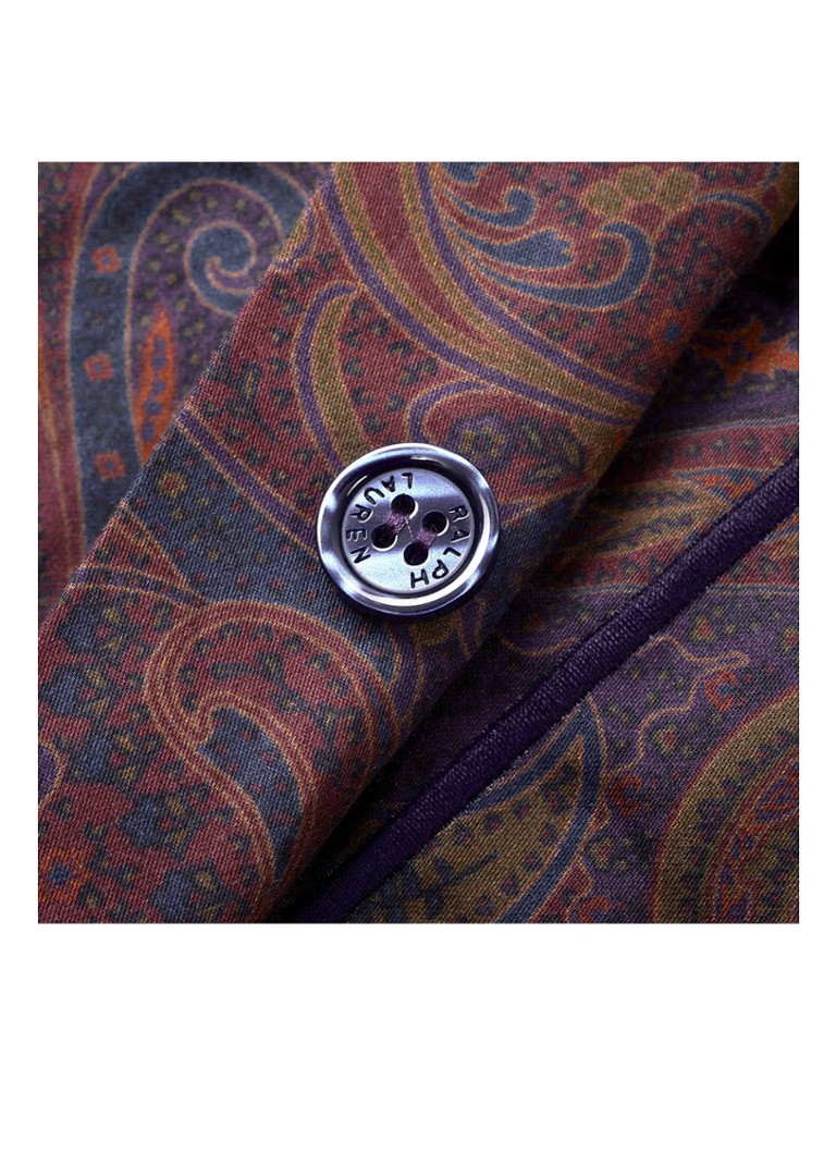 Παπλωματοθήκη Ralph Lauren Belmonte Jewel από βαμβακερό σατέν - 300% βαμβάκι - η μαξιλαροθήκη δεν περιλαμβάνεται