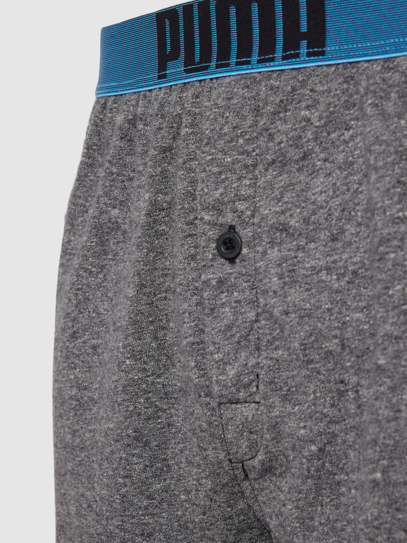 Loose Fit Boxershorts im 2er-Pack in mittelgrau meliert