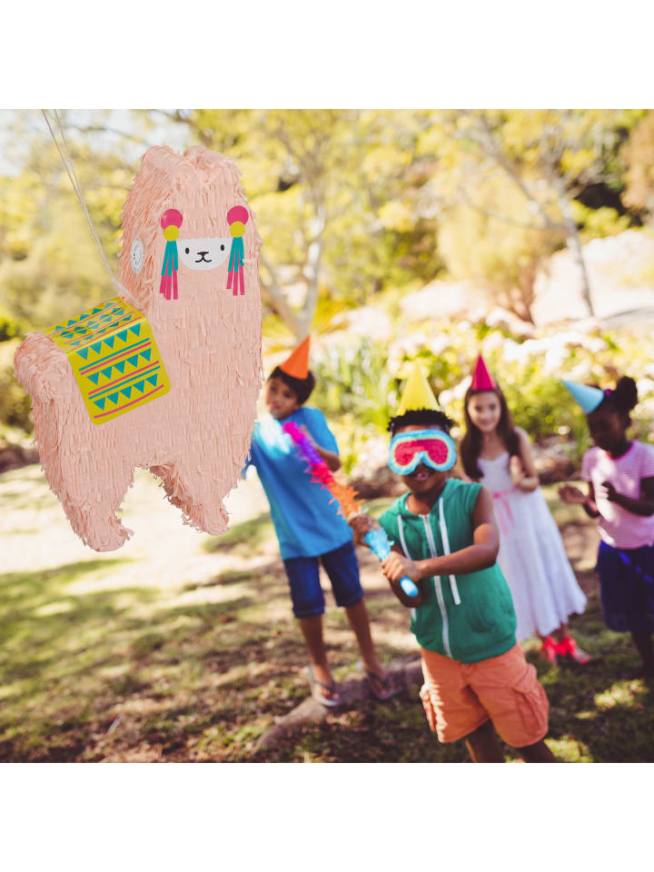 relaxdays Pinata Lama in Lachsfarben günstig kaufen onesize