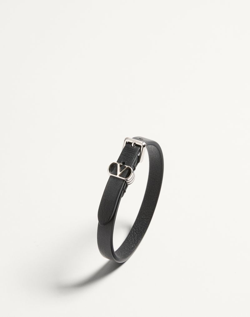 Valentino Ovalette Armbånd I Kalveskind