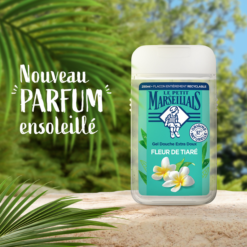 le petit marseillais LE PETIT MARSEILLAIS  DOUCHE EXTRA DOUXFLEUR DE TIARE 250 ML Gel Douche