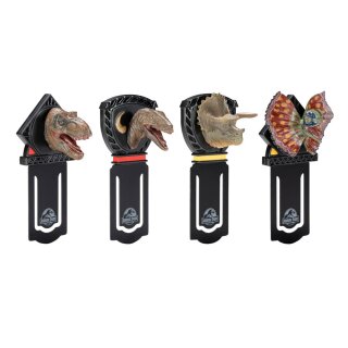 Jurassic Park Lesezeichen 4er-Set Dinosaurier